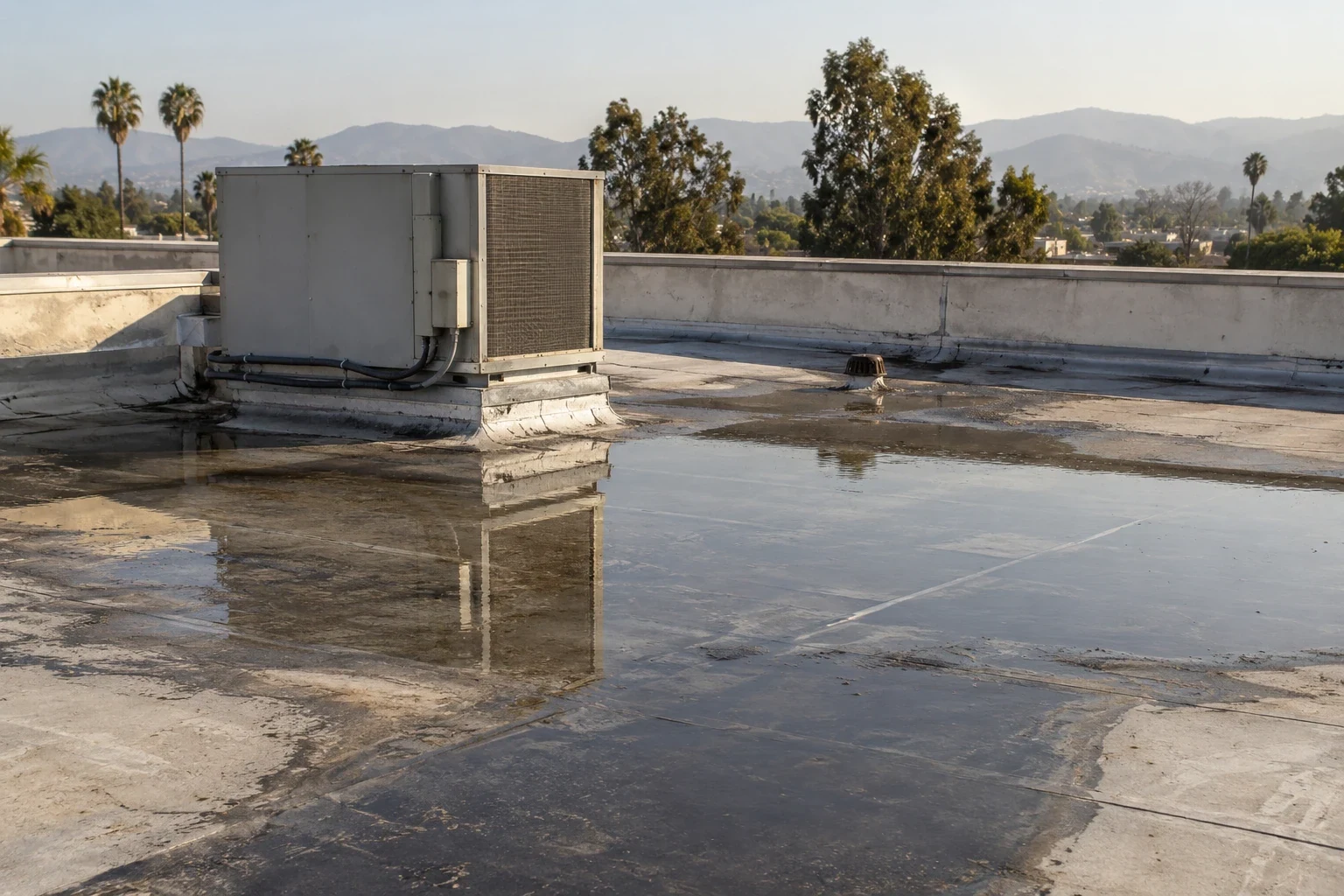 Ponding Water Roof Repair in Santa Maria, CA in Santa Maria, CA