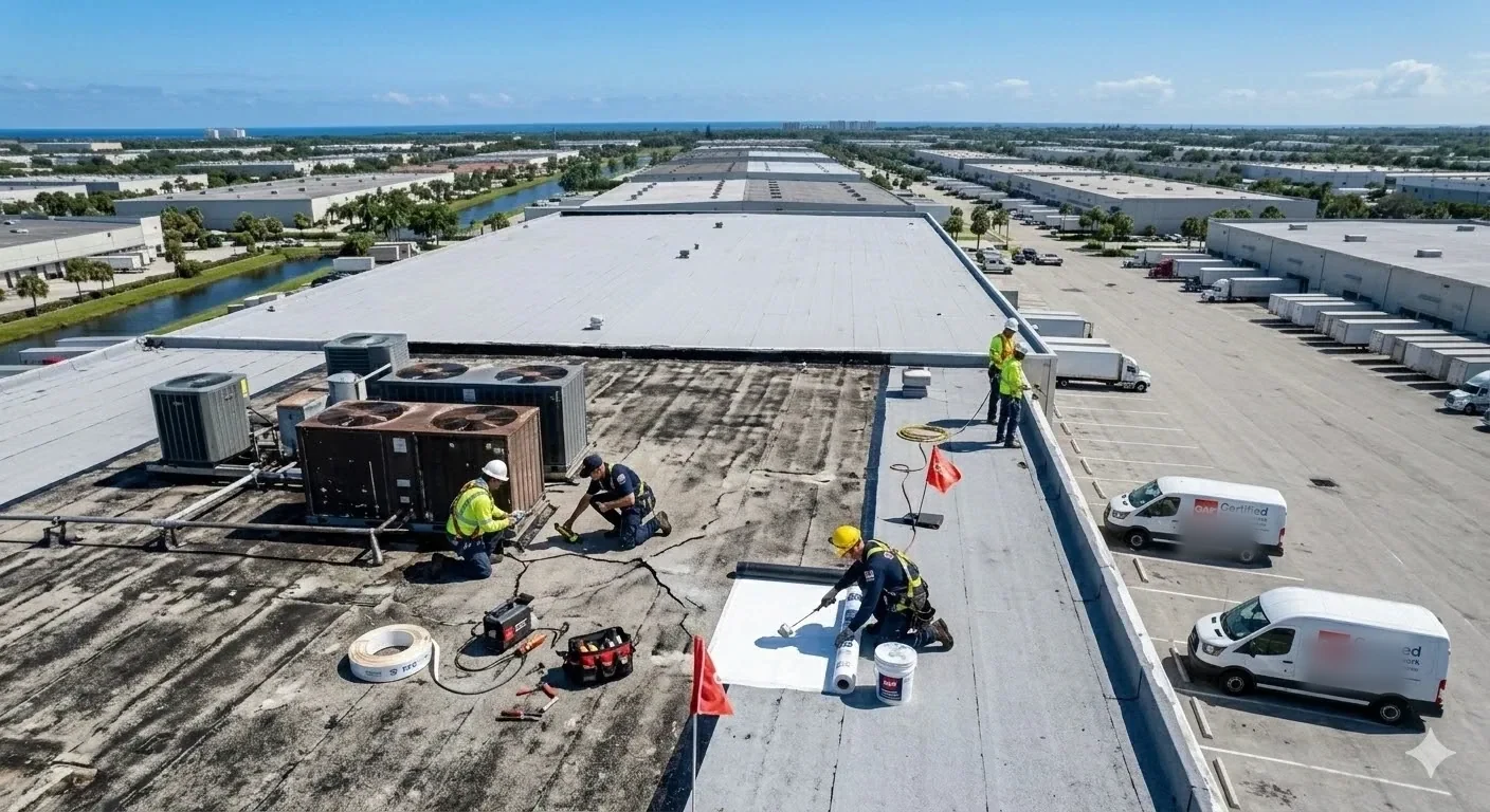 Commercial Roof Leak Repair in Santa Maria, CA