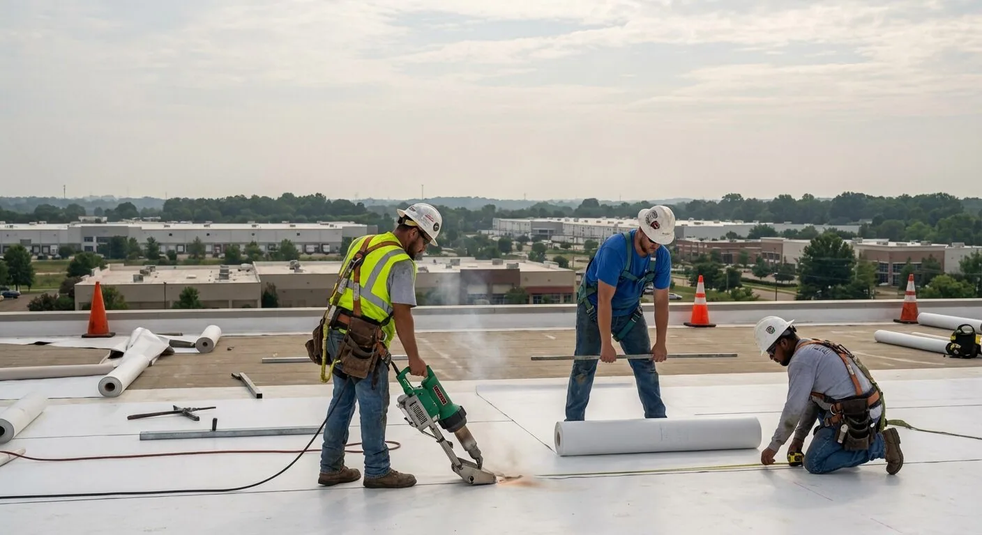 Commercial Roof Repair in Santa Maria, CA